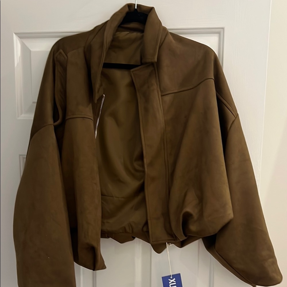 Brown Suede Jacket